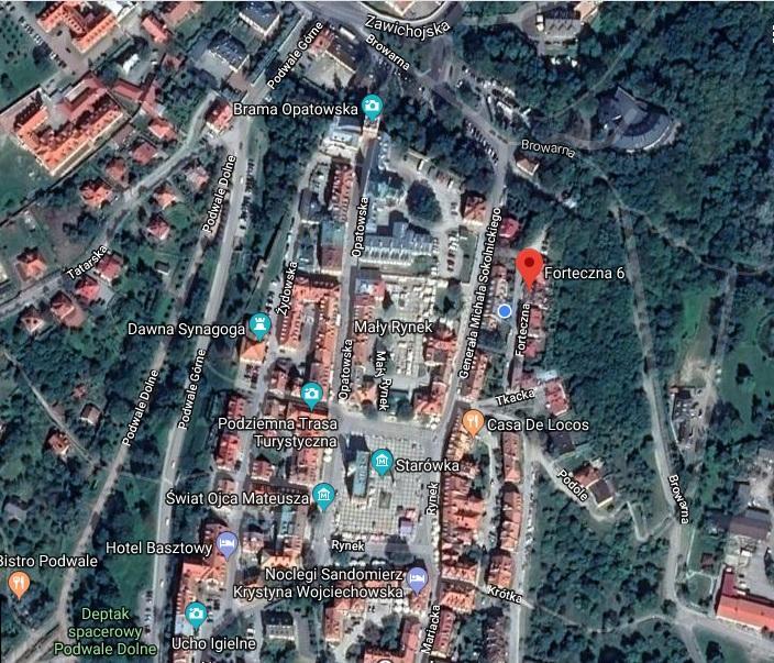 Ferienwohnung Zielone Wzgorze Na Starowce Sandomierz Exterior foto